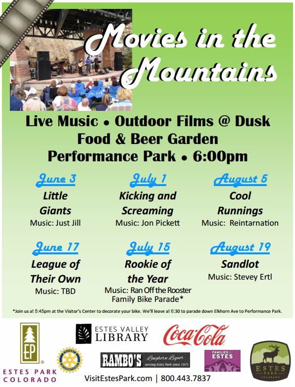Family Bike Parade & Movies in the Mountains