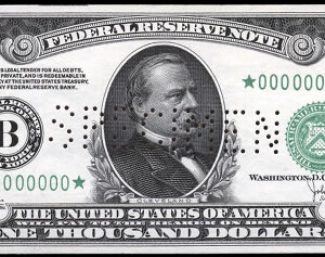 1000 dollar donation