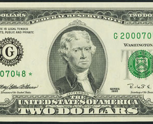 2 dollar donation